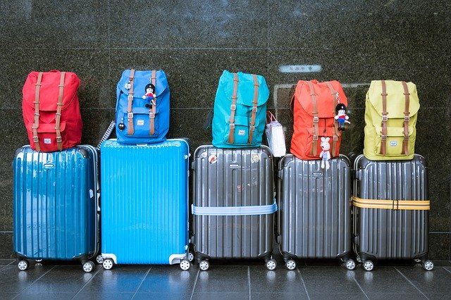 a picture of luggages